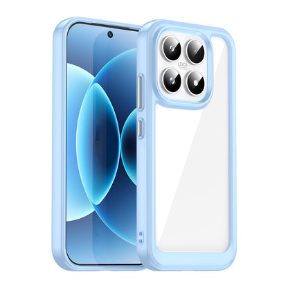 Xiaomi 17 Acrylic Hybrid TPU Protective Phone Case, Colourful Series Shockproof Cover