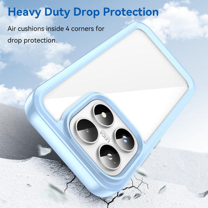 Xiaomi 17 Acrylic Hybrid TPU Protective Phone Case, Colourful Series Shockproof Cover
