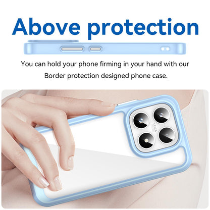 Xiaomi 17 Acrylic Hybrid TPU Protective Phone Case, Colourful Series Shockproof Cover
