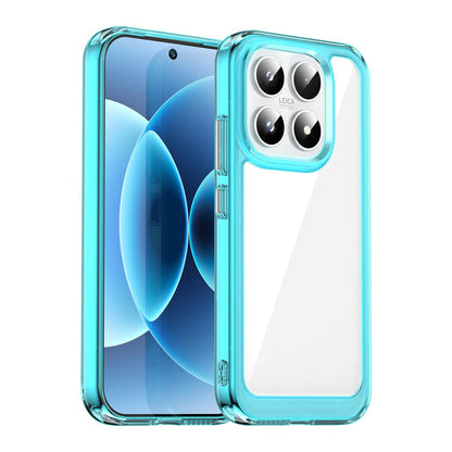 Xiaomi 17 Acrylic Hybrid TPU Protective Phone Case, Colourful Series Shockproof Cover