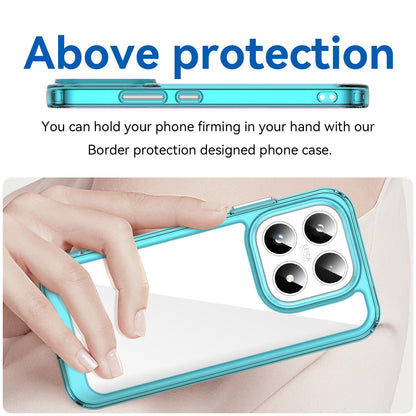 Xiaomi 17 Acrylic Hybrid TPU Protective Phone Case, Colourful Series Shockproof Cover