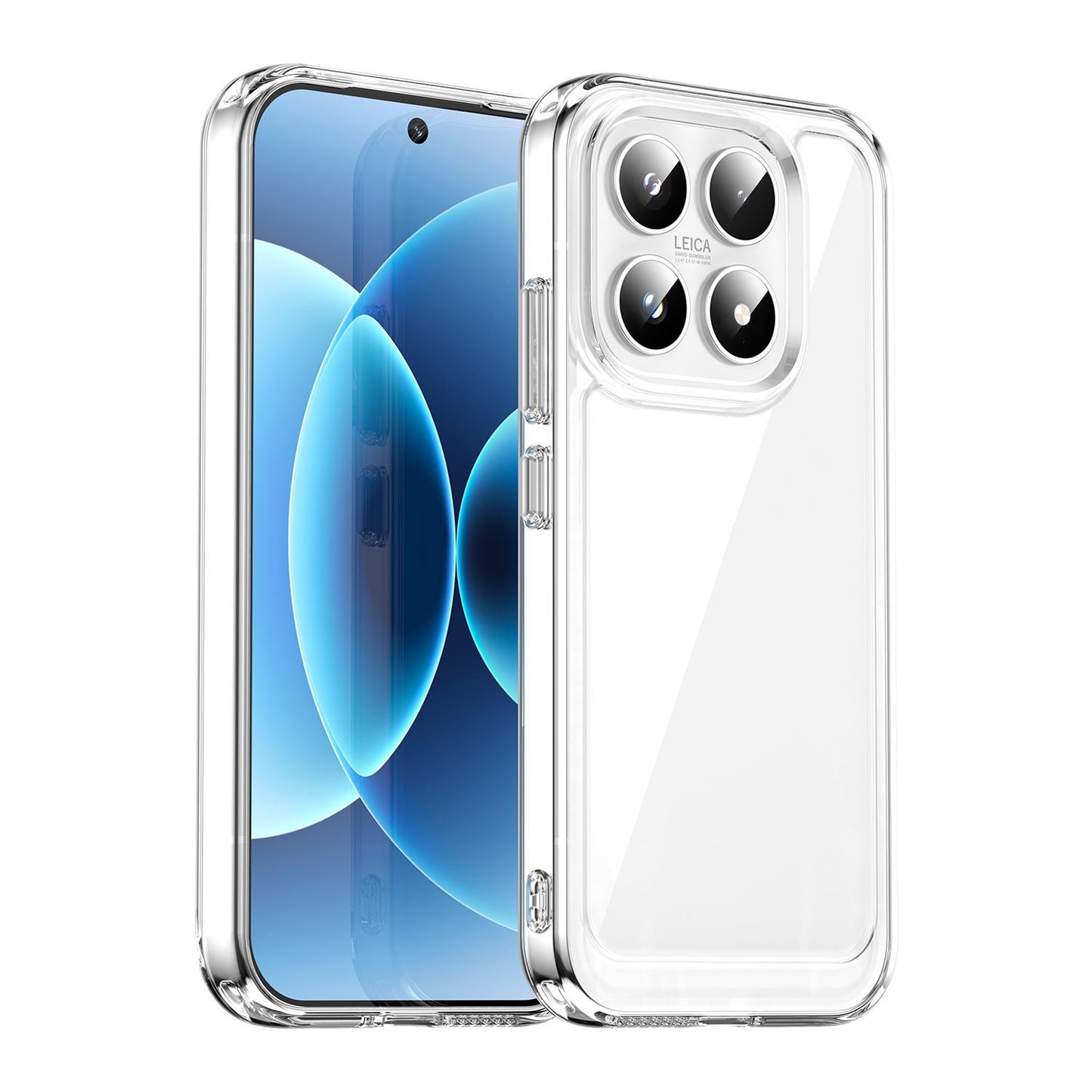Xiaomi 17 Acrylic Hybrid TPU Protective Phone Case, Colourful Series Shockproof Cover