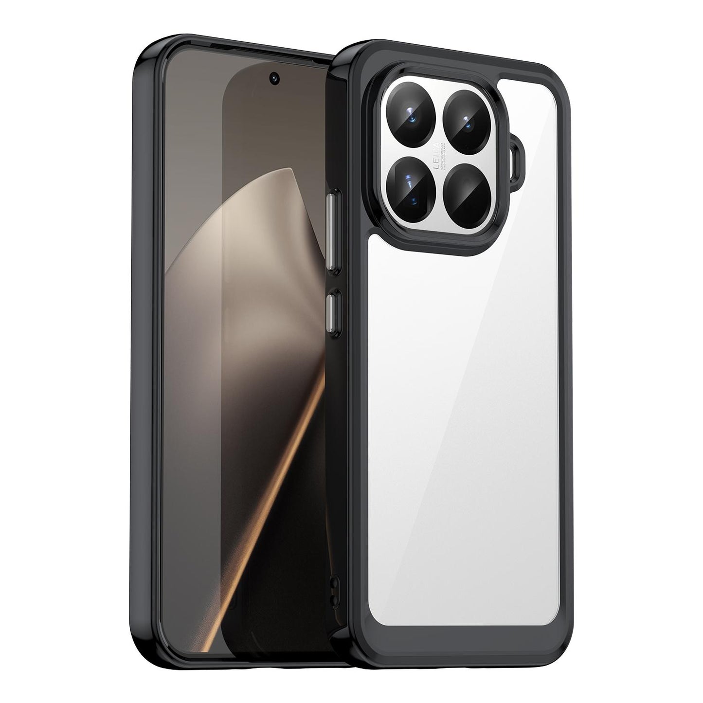 Xiaomi 15T Pro 5G Acrylic Hybrid TPU Protective Phone Case, Colourful Series Shockproof Cover
