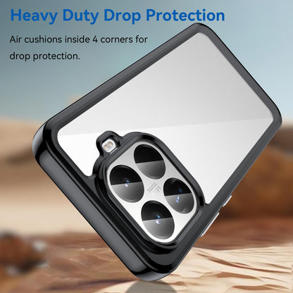 Xiaomi 15T Pro 5G Acrylic Hybrid TPU Protective Phone Case, Colourful Series Shockproof Cover