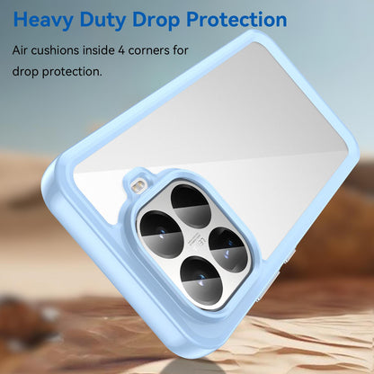 Xiaomi 15T Pro 5G Acrylic Hybrid TPU Protective Phone Case, Colourful Series Shockproof Cover