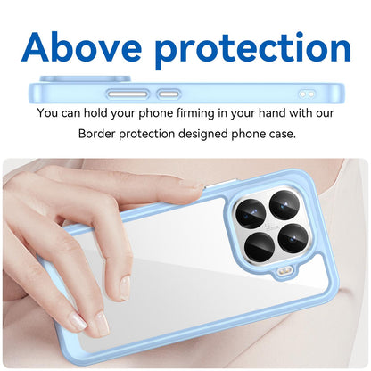 Xiaomi 15T Pro 5G Acrylic Hybrid TPU Protective Phone Case, Colourful Series Shockproof Cover