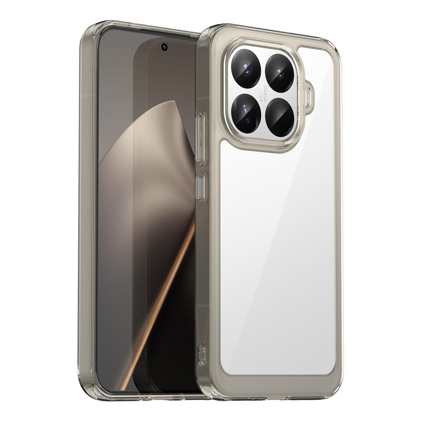 Xiaomi 15T Pro 5G Acrylic Hybrid TPU Protective Phone Case, Colourful Series Shockproof Cover