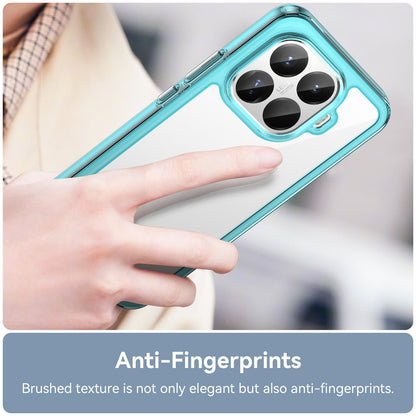 Xiaomi 15T Pro 5G Acrylic Hybrid TPU Protective Phone Case, Colourful Series Shockproof Cover