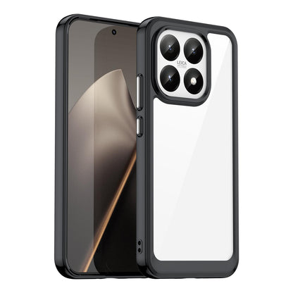 Xiaomi 15T 5G Acrylic Hybrid TPU Protective Phone Case, Colourful Series Shockproof Cover