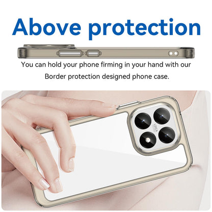 Xiaomi 15T 5G Acrylic Hybrid TPU Protective Phone Case, Colourful Series Shockproof Cover
