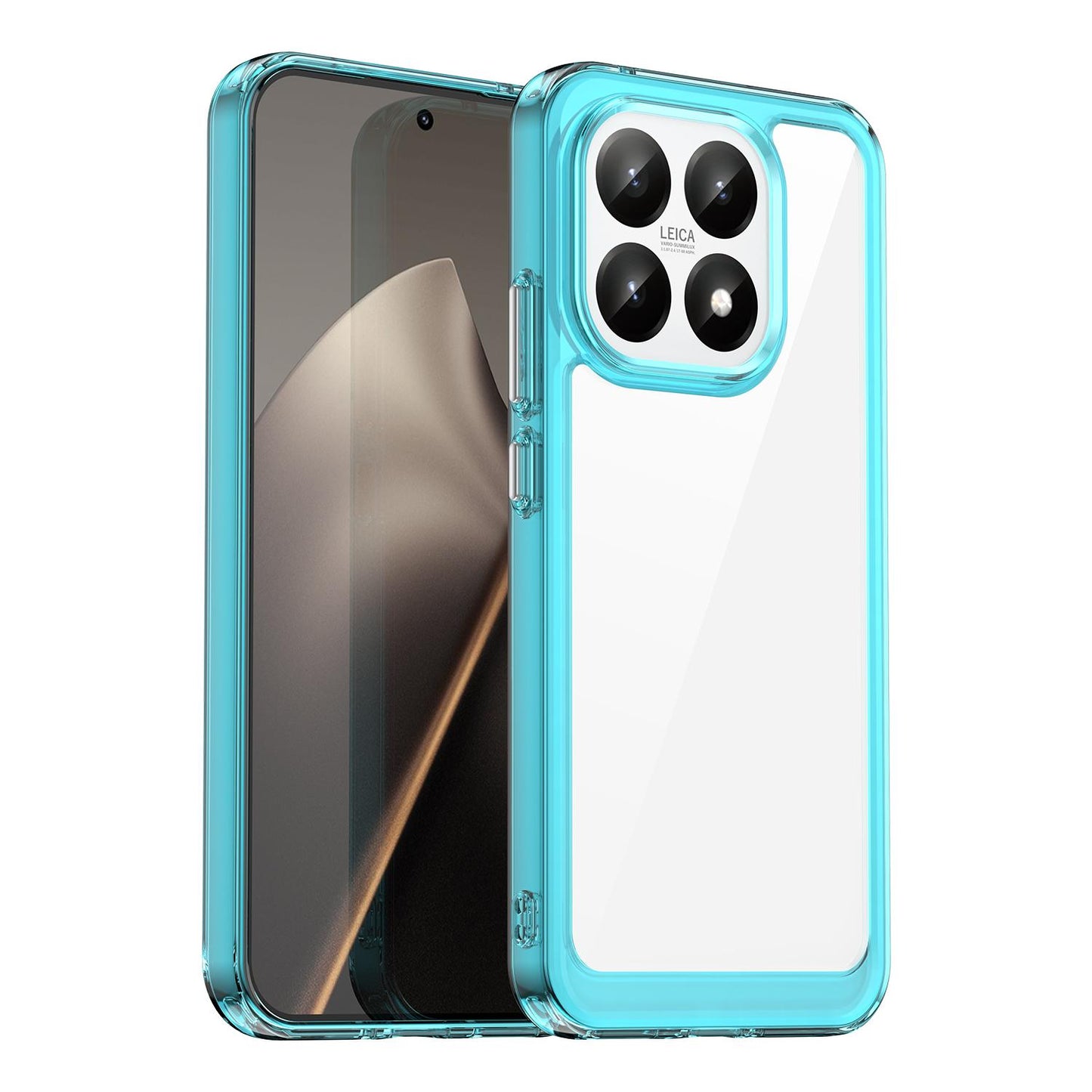 Xiaomi 15T 5G Acrylic Hybrid TPU Protective Phone Case, Colourful Series Shockproof Cover