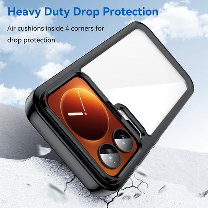 Xiaomi 17 Pro Acrylic Hybrid TPU Protective Phone Case, Colourful Series Shockproof Cover