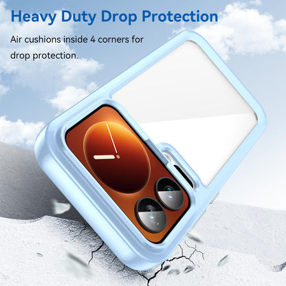 Xiaomi 17 Pro Acrylic Hybrid TPU Protective Phone Case, Colourful Series Shockproof Cover