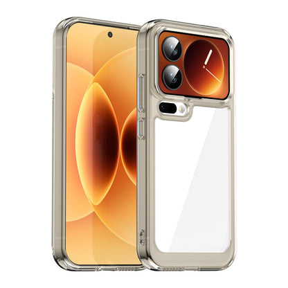 Xiaomi 17 Pro Acrylic Hybrid TPU Protective Phone Case, Colourful Series Shockproof Cover
