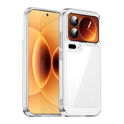 Xiaomi 17 Pro Acrylic Hybrid TPU Protective Phone Case, Colourful Series Shockproof Cover