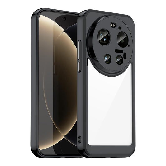 Xiaomi 17 Ultra Acrylic Hybrid TPU Protective Phone Case, Colourful Series Shockproof Cover