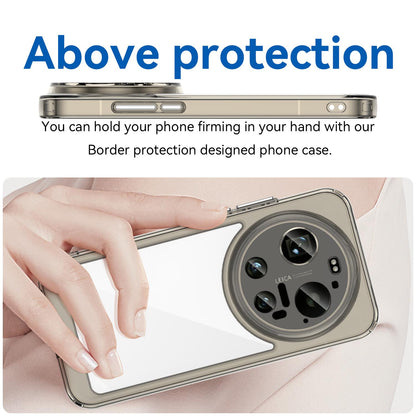 Xiaomi 17 Ultra Acrylic Hybrid TPU Protective Phone Case, Colourful Series Shockproof Cover