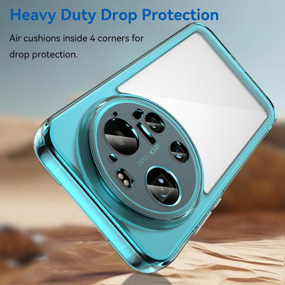 Xiaomi 17 Ultra Acrylic Hybrid TPU Protective Phone Case, Colourful Series Shockproof Cover