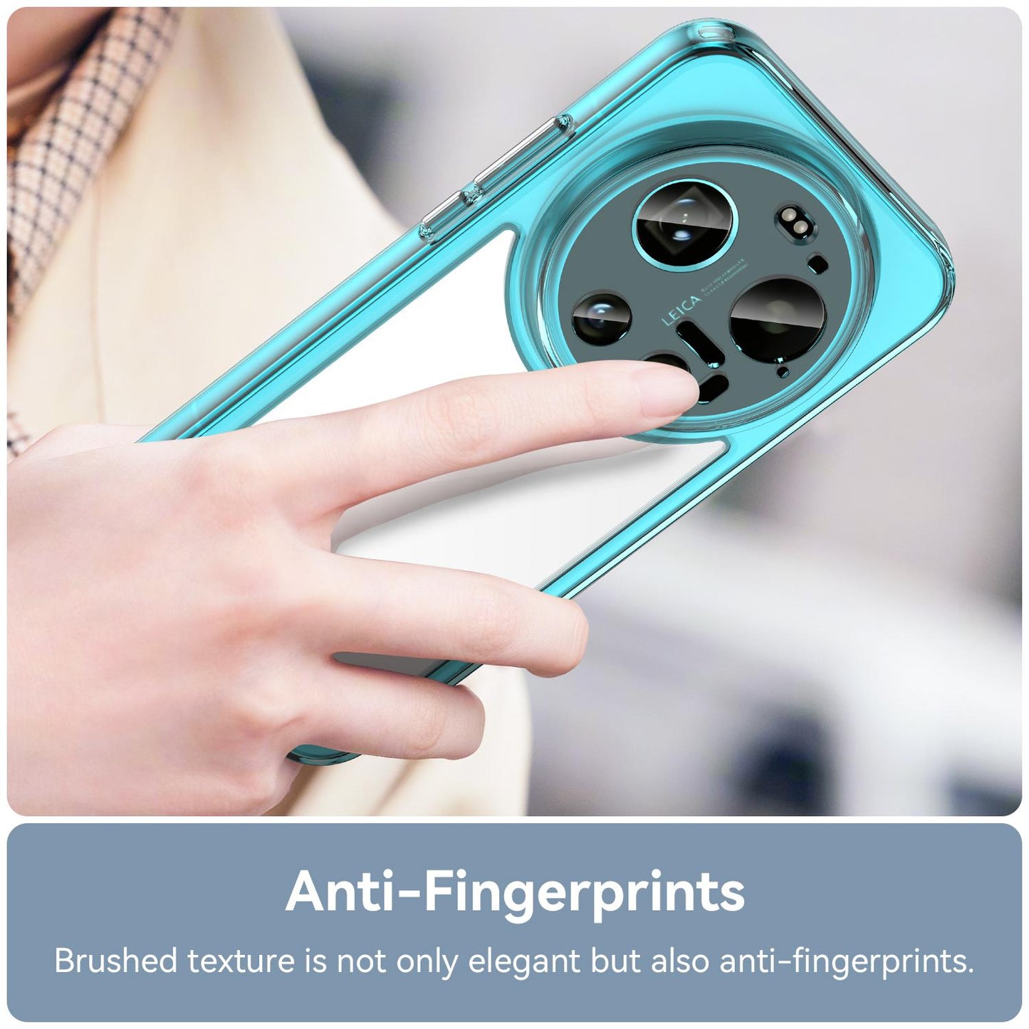 Xiaomi 17 Ultra Acrylic Hybrid TPU Protective Phone Case, Colourful Series Shockproof Cover