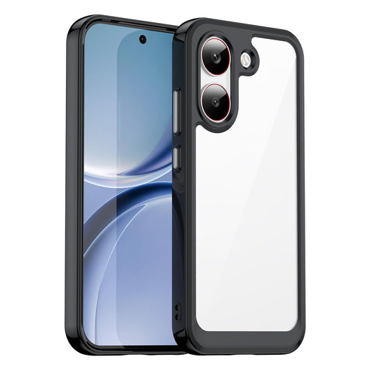 Xiaomi Poco X8 Pro 5G Acrylic Hybrid TPU Protective Phone Case, Colourful Series Shockproof Cover