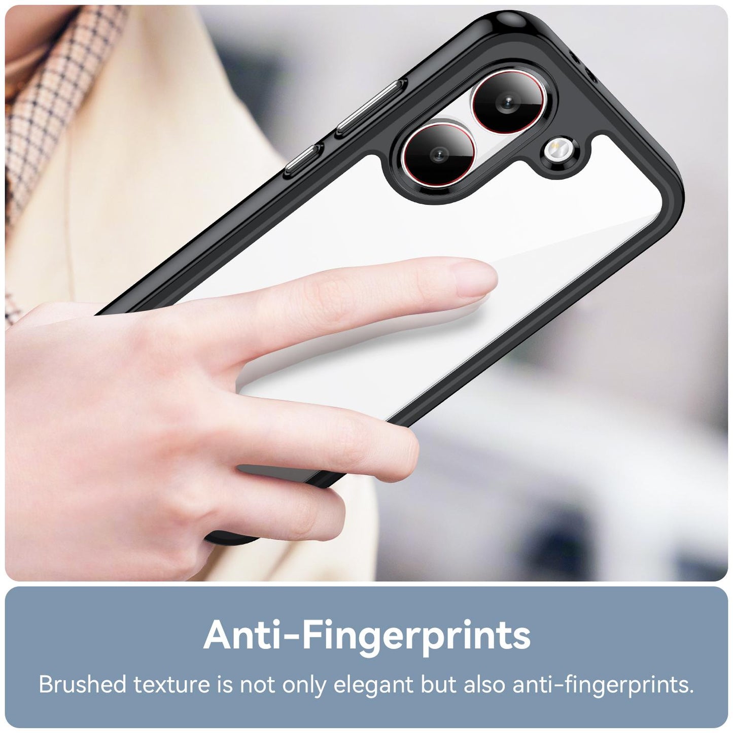 Xiaomi Poco X8 Pro 5G Acrylic Hybrid TPU Protective Phone Case, Colourful Series Shockproof Cover