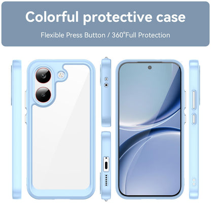 Xiaomi Poco X8 Pro 5G Acrylic Hybrid TPU Protective Phone Case, Colourful Series Shockproof Cover
