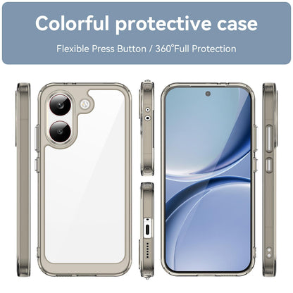 Xiaomi Poco X8 Pro 5G Acrylic Hybrid TPU Protective Phone Case, Colourful Series Shockproof Cover