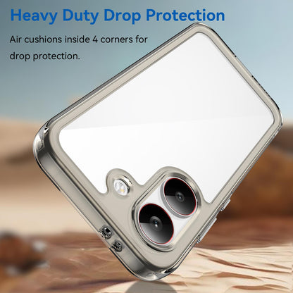 Xiaomi Poco X8 Pro 5G Acrylic Hybrid TPU Protective Phone Case, Colourful Series Shockproof Cover