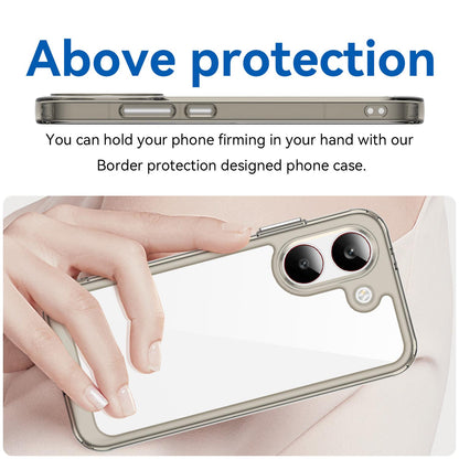 Xiaomi Poco X8 Pro 5G Acrylic Hybrid TPU Protective Phone Case, Colourful Series Shockproof Cover