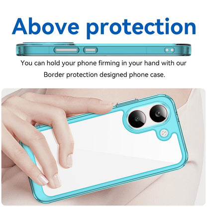 Xiaomi Poco X8 Pro 5G Acrylic Hybrid TPU Protective Phone Case, Colourful Series Shockproof Cover