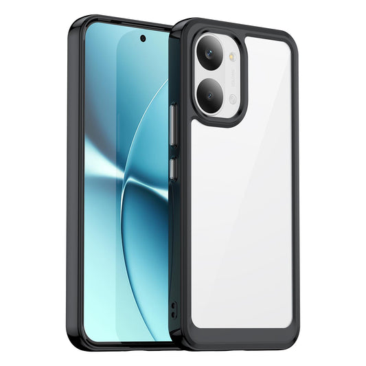 Xiaomi Poco X8 Pro Max 5G Acrylic Hybrid TPU Protective Phone Case, Colourful Series Shockproof Cover