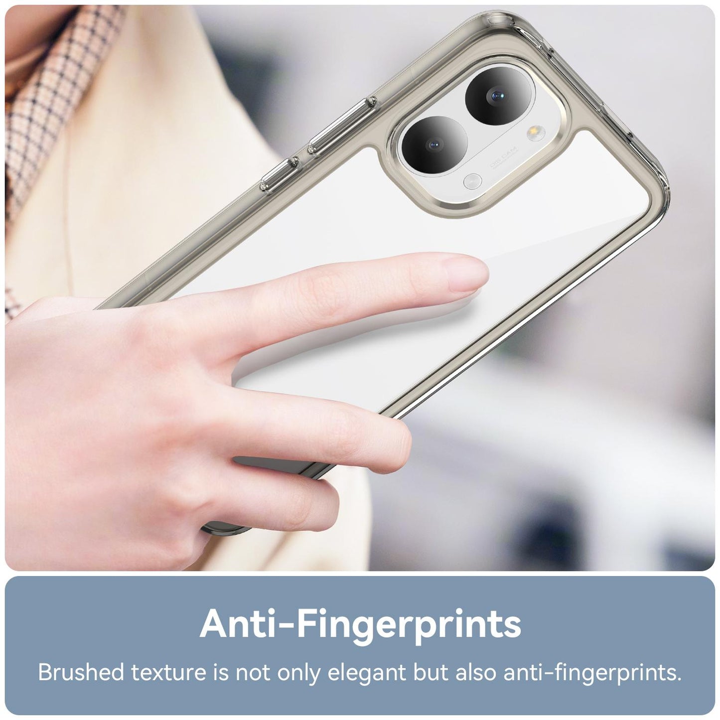 Xiaomi Poco X8 Pro Max 5G Acrylic Hybrid TPU Protective Phone Case, Colourful Series Shockproof Cover
