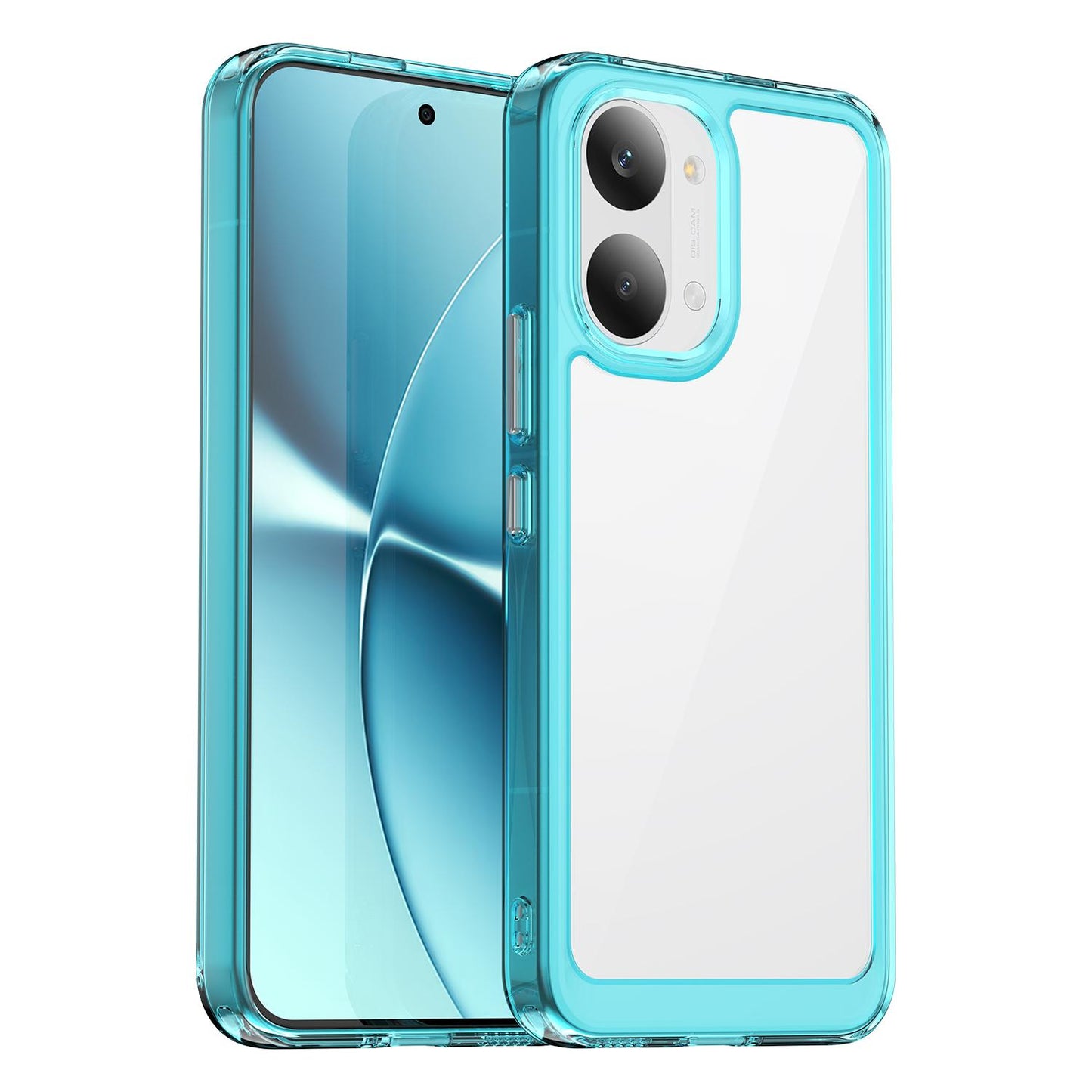 Xiaomi Poco X8 Pro Max 5G Acrylic Hybrid TPU Protective Phone Case, Colourful Series Shockproof Cover