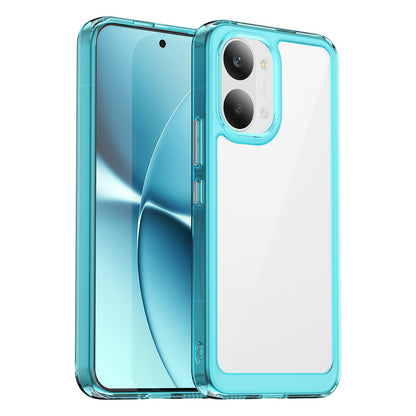 Xiaomi Poco X8 Pro Max 5G Acrylic Hybrid TPU Protective Phone Case, Colourful Series Shockproof Cover