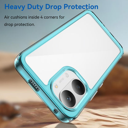 Xiaomi Poco X8 Pro Max 5G Acrylic Hybrid TPU Protective Phone Case, Colourful Series Shockproof Cover