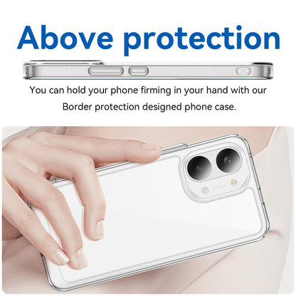 Xiaomi Poco X8 Pro Max 5G Acrylic Hybrid TPU Protective Phone Case, Colourful Series Shockproof Cover