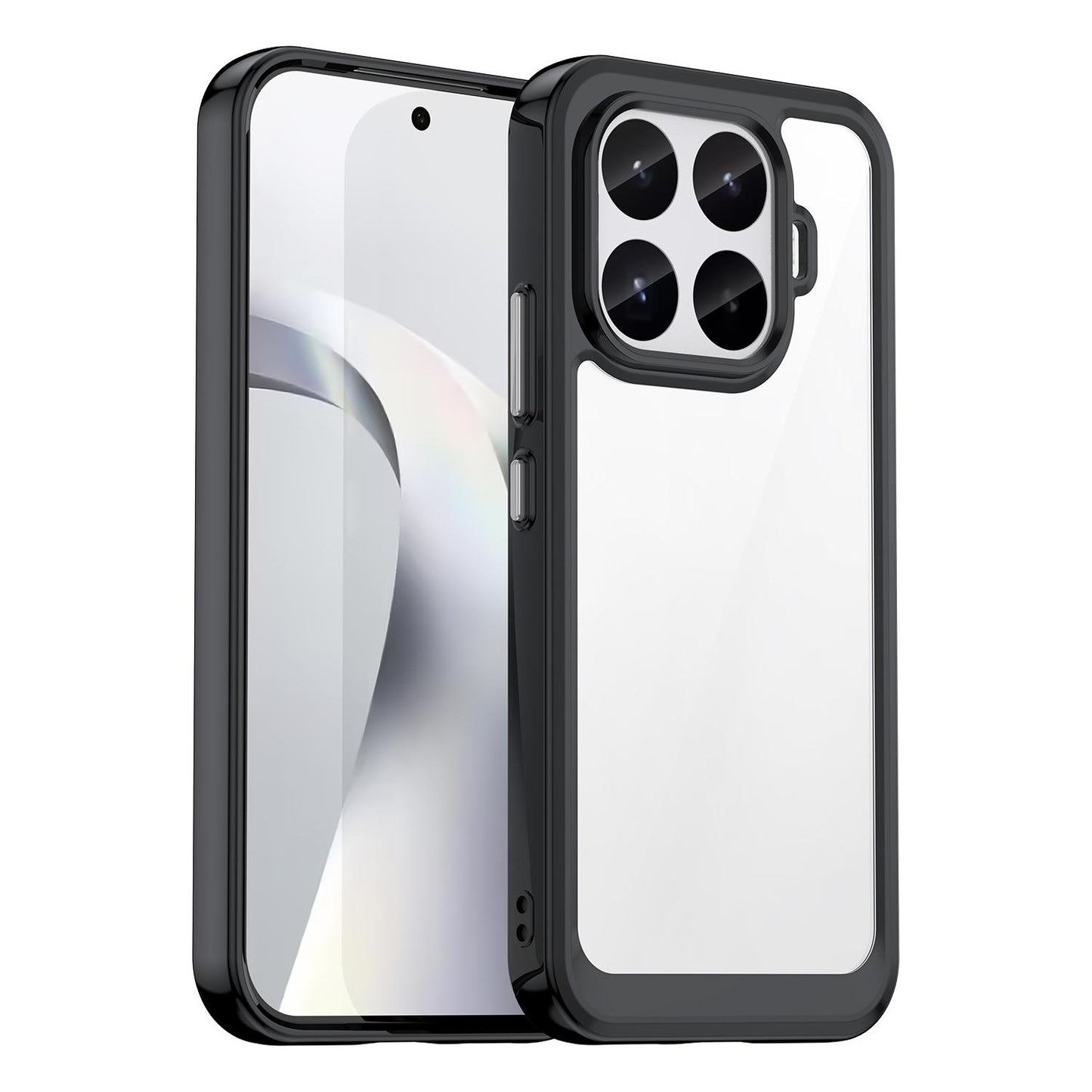 Xiaomi 17T 5G Acrylic Hybrid TPU Protective Phone Case, Colourful Series Shockproof Cover