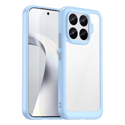 Xiaomi 17T 5G Acrylic Hybrid TPU Protective Phone Case, Colourful Series Shockproof Cover