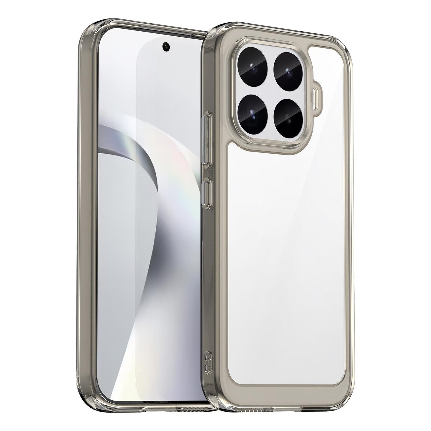 Xiaomi 17T 5G Acrylic Hybrid TPU Protective Phone Case, Colourful Series Shockproof Cover