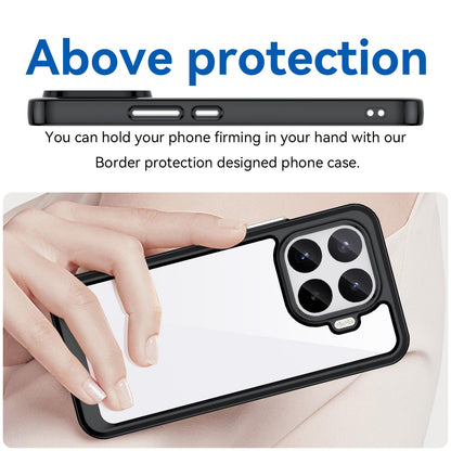 Xiaomi 17T Pro 5G Acrylic Hybrid TPU Protective Phone Case, Colourful Series Shockproof Cover