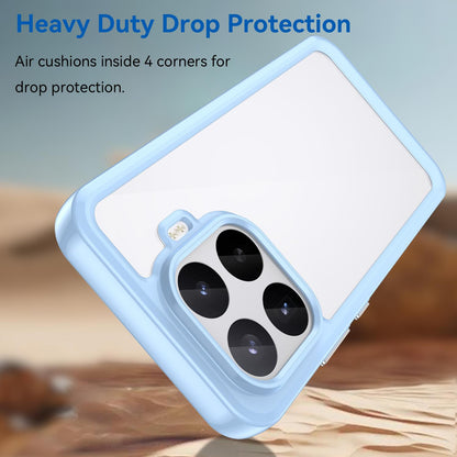 Xiaomi 17T Pro 5G Acrylic Hybrid TPU Protective Phone Case, Colourful Series Shockproof Cover