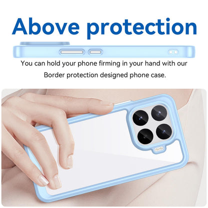 Xiaomi 17T Pro 5G Acrylic Hybrid TPU Protective Phone Case, Colourful Series Shockproof Cover
