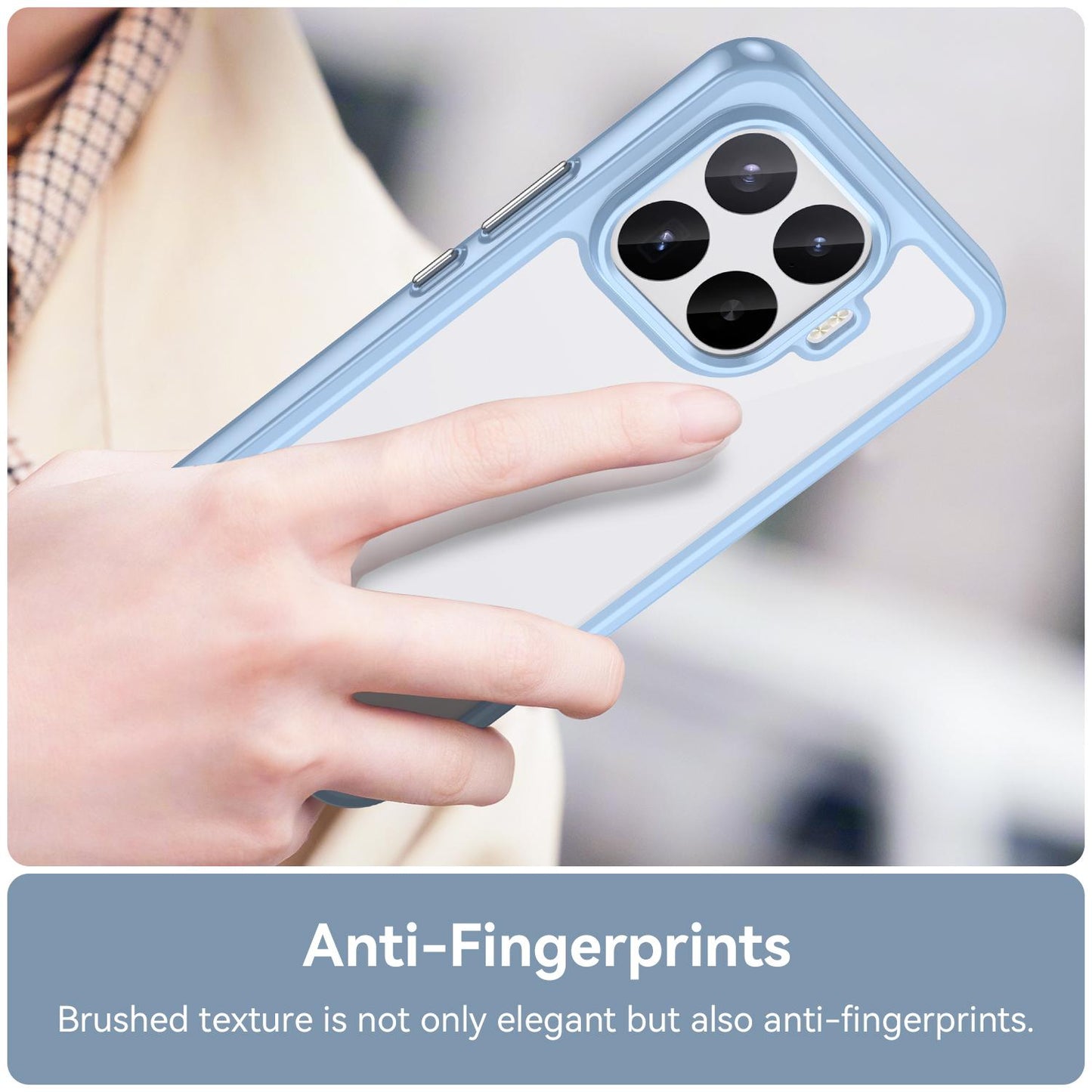 Xiaomi 17T Pro 5G Acrylic Hybrid TPU Protective Phone Case, Colourful Series Shockproof Cover
