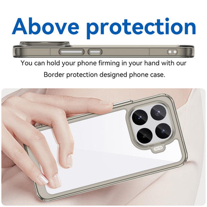 Xiaomi 17T Pro 5G Acrylic Hybrid TPU Protective Phone Case, Colourful Series Shockproof Cover
