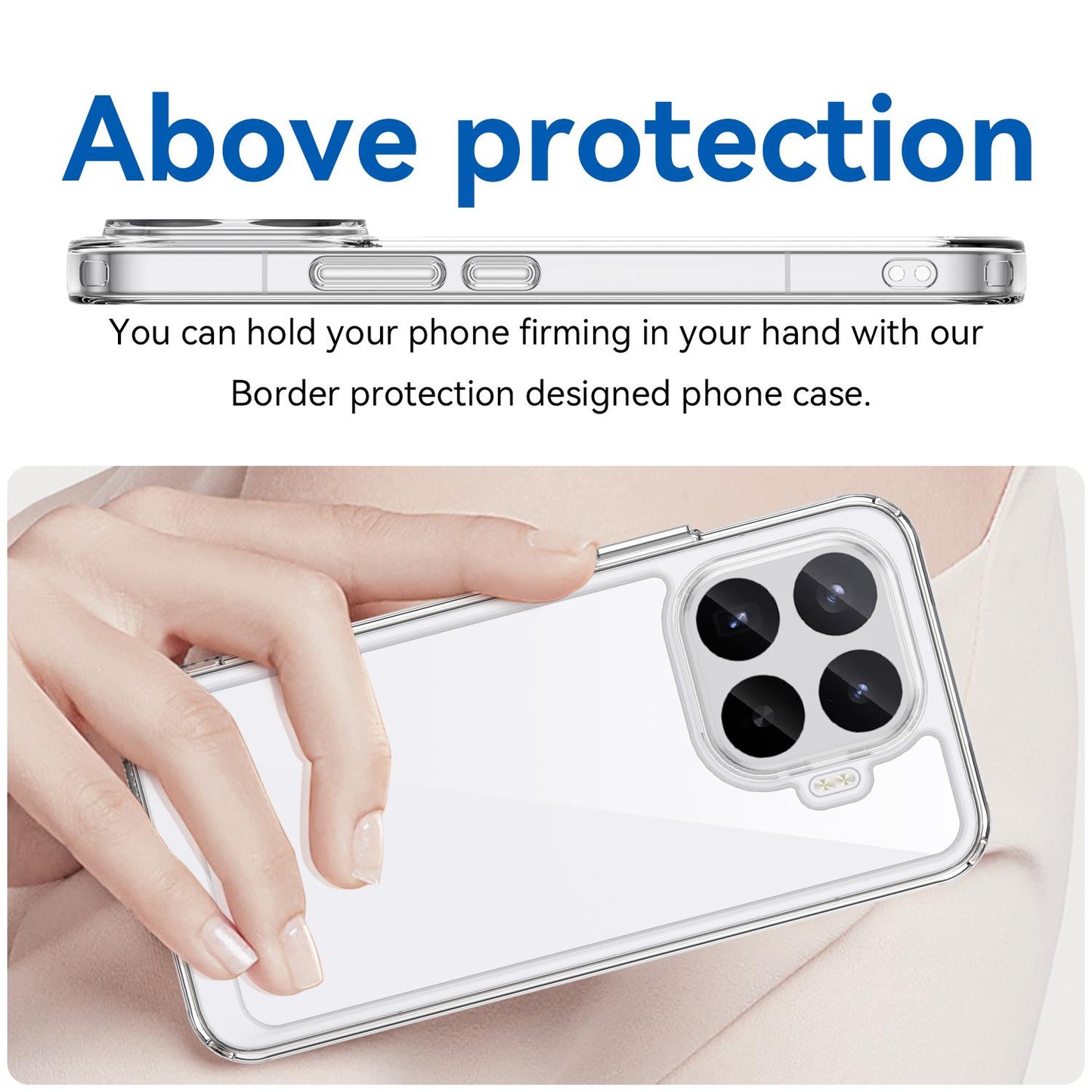 Xiaomi 17T Pro 5G Acrylic Hybrid TPU Protective Phone Case, Colourful Series Shockproof Cover