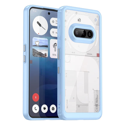 Nothing Phone 3a Acrylic Hybrid TPU Protective Phone Case, Colourful Series Shockproof Cover