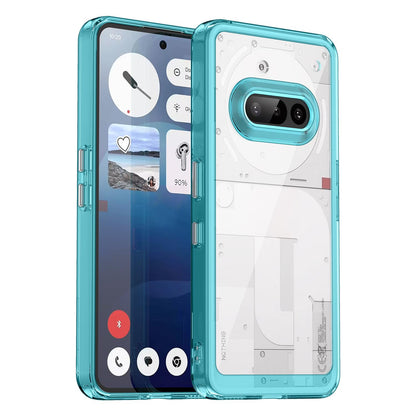 Nothing Phone 3a Acrylic Hybrid TPU Protective Phone Case, Colourful Series Shockproof Cover