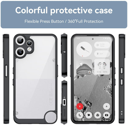 Nothing CMF Phone 2 Pro Acrylic Hybrid TPU Protective Phone Case, Colourful Series Shockproof Cover