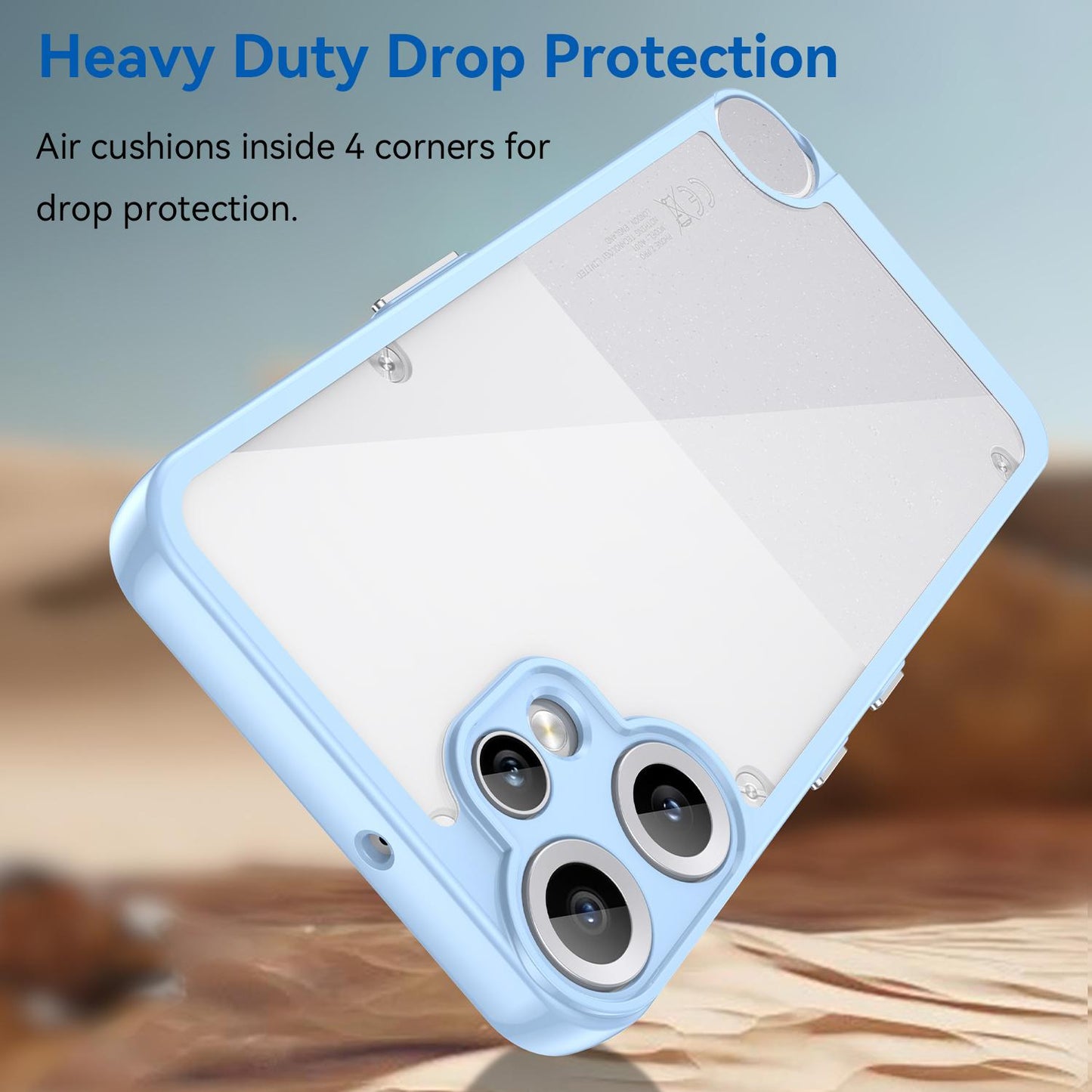Nothing CMF Phone 2 Pro Acrylic Hybrid TPU Protective Phone Case, Colourful Series Shockproof Cover