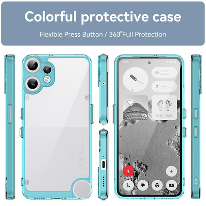 Nothing CMF Phone 2 Pro Acrylic Hybrid TPU Protective Phone Case, Colourful Series Shockproof Cover